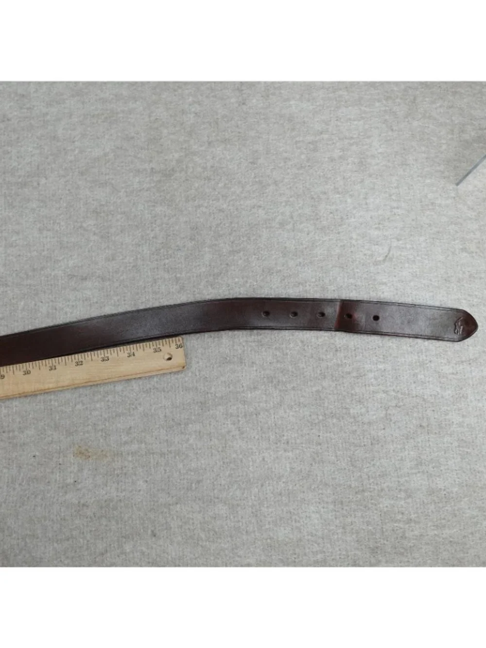 Polo Ralph Lauren Mens Belt 40 Brown Solid